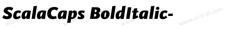 ScalaCaps BoldItalic字体转换 ScalaCaps BoldItalic字体转换